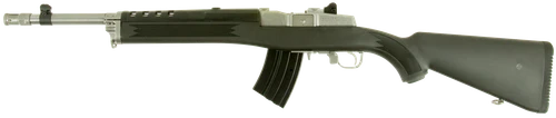 Ruger 5868 Mini Thirty  7.62x39mm 20+1 16.12" Matte Stainless Steel Threaded Barrel, Matte Stainless Steel Drilled & Tapped Receiver, Black Synthetic Fixed Stock, Right Hand