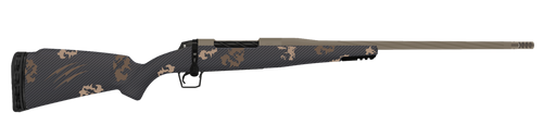 Fierce Firearms TWROG22CM20BRS Twisted Rogue 22 Creedmoor 22" Smoked Bronze Cerakote Steel Threaded Barrel, Drilled & Tapped Steel Receiver, LR Negative Comb Sonora Ambush Camo Carbon Fiber Stock