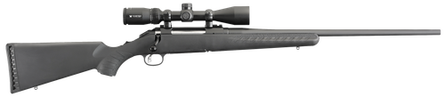 Ruger 16932 American  Full Size 270 Win 4+1 22" Matte Black Steel Barrel, Matte Black  Alloy Steel Receiver w/Picatinny Rail, Black Fixed Synthetic Stock, Vortex Crossfire II 3-9x40mm
