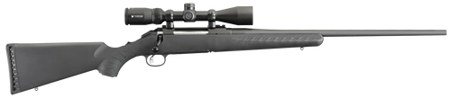 Ruger 16932 American  Full Size 270 Win 4+1 22" Matte Black Steel Barrel, Matte Black  Alloy Steel Receiver w/Picatinny Rail, Black Fixed Synthetic Stock, Vortex Crossfire II 3-9x40mm