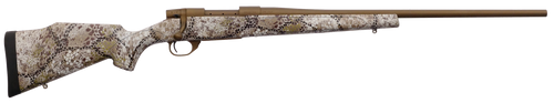 Weatherby VAP65PPR4T Vanguard Badlands 6.5 PRC 3+1 24"  Burnt Bronze Cerakote #2 Threaded Barrel, Drilled & Tapped Steel Receiver, Badlands Approach Camo Monte Carlo w/Raised Comb Synthetic Stock