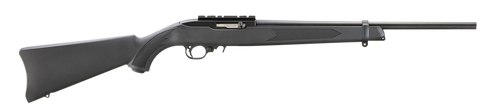 Ruger 31210 10/22 Carbine 22 LR 10+1 18.50" Satin Black Alloy Steel Barrel, Satin Black Picatinny Rail Steel Receiver, Black Synthetic Fixed Stock