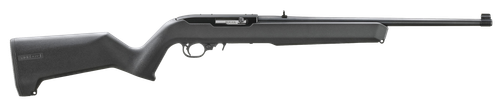 Ruger 31223 10/22  Carbine 22 LR 10+1 18.50" Satin Black Stainless Steel Barrel, Drilled & Tapped Stainless Steel Receiver, Black Textured Magpul MOE X-22 w/M-LOK Synthetic Stock