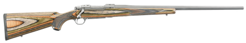 Ruger 47108 Hawkeye Predator Full Size 6.5 Creedmoor 4+1 24" Matte Stainless Steel Barrel, Receiver w/Integral Scope Mount, Green Mountain Fixed Laminate Stock, Right Hand