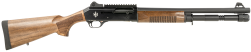 MAC 21000155 1014  12 Gauge 3" 5+1 18.50", Black Barrel/Rec, Walnut Furniture, Ghost Ring Sight, Optics Mount, 3 Chokes