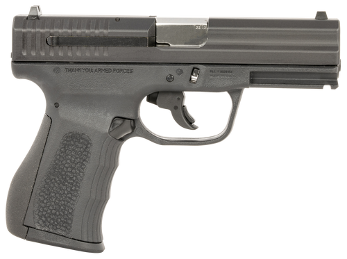 FMK G9C1G2BSSCMS 9C1 G2 *CA/MA Compliant Compact Frame 9mm Luger 10+1 3.87" Black Stainless Steel Barrel, Black Serrated Carbon Steel Slide, Black Polymer Frame w/Picatinny Rail, Black Backstrap Grip