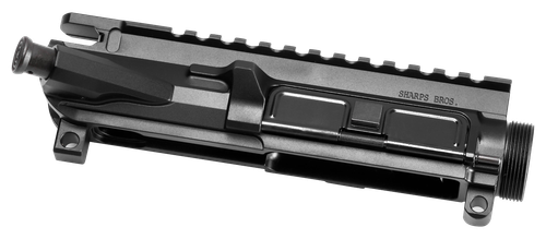 Sharps Bros SBUR04 Billet Upper  Upper Receiver, 7075-T6 Aluminum w/Mil-Spec Anodized Finish, Stripped w/Forward Assist & Dust Cover For .223/5.56/.224 Valkyrie/300 BLK/6.5 Grendel Caliber AR-15