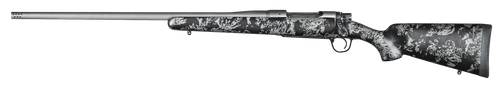 Christensen Arms 8010111300 Mesa FFT 7mm Rem Mag 3+1 22" Threaded Barrel, Tungsten Gray Cerakote, Black with Gray Webbing Stock, Left Hand