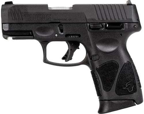 Taurus 1G3C4031 G3C  Compact Frame 40 S&W 10+1 3.26" Matte Stainless Steel Barrel, Matte Black Tenifer Serrated Steel Slide, Black Polymer Frame w/Picatinny Rai,l Black Polymer Grip, Right Hand