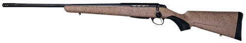 Tikka JRTXRT482 T3x Lite 6.5 Creedmoor 3+1 24.30" Fluted/Threaded, Black Barrel/Rec, Black Webbed Tan Roughtech Synthetic Stock, Interchangeable Grip, Muzzle Brake Left Hand