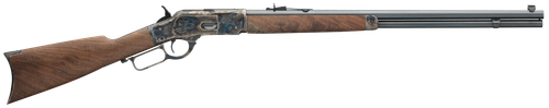 Winchester Guns 534217141 Model 1873 Sporter 45 Colt (LC) 13+1 Cap 24" Octagon Barrel Color Case Hardened Rec Satin Oiled Walnut Fixed Straight Grip Stock Right Hand (Full Size)