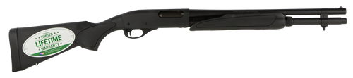 REM Arms Firearms R81100 870 Express Tactical 20 Gauge 18.50" 6+1 3" Matte Blued Rec/Barrel Matte Black Synthetic Stock Right Hand (Full Size) Includes Fixed Cylinder Choke & Bead Sight