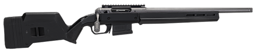 Savage Arms 57734 110 Hunter Full Size 308 Win 5+1 18" Tungsten Gray Cerakote Threaded Barrel, Drilled & Tapped w/Picatinny Rail Steel Receiver, M-LOK Forend, Black Magpul Hunter Synthetic Stock