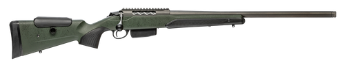 Tikka JRTXRSV370 T3x Super Varmint 7mm Rem Mag 5+1 23.70" Barrel, Tungsten Cerakote Metal Finish, Black Webbed Green Roughtech Stock