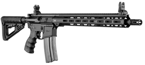 Gilboa G16556SAB Carbine  5.56x45mm NATO 30+1 16" Barrel, Nitride Finished Receiver & Bolt Carrier Group, Black Adjustable Stock, Black Polymer Grip