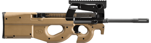 FN 3848950511 PS90  5.7x28mm 10+1 16.04" Black Steel Barrel, Flat Dark Earth Picatinny Rail Aluminum Alloy Receiver, Bullpup w/Thumbhole Flat Dark Earth Synthetic Stock, Ambidextrous