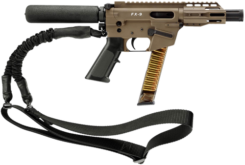 FREEDOM ORDNANCE FX9P4T-FDE FX9P  9mm Luger 31+1 4" Flat Dark Earth Synthetic Pistol Tube