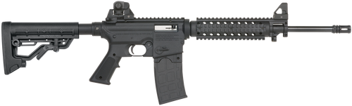 Mossberg 37205 715 Tactical Full Size 22 LR 10+1 16.25" Blued Carbon Steel Barrel Blued Polymer Receiver Black A2 Adjustable Stock Right Hand