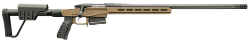 Bergara Rifles BPR3765CM Premier MgLite Full Size 6 Creedmoor 5+1 22" Carbon Fiber CURE Carbon Fiber Barrel, Graphite Black Cerakote Steel Receiver, Flat Dark Earth XLR  Folding Chassis