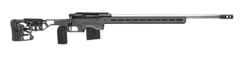 Savage Arms 57889 Impulse Elite Precision 6mm Creedmoor 10+1 26" Stainless Barrel, Matte Black Nitride Rec, Gray Cerakote Adjustable MDT ACC Aluminum Chassis Stock