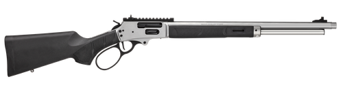 Smith & Wesson 14204 1854  45-70 Gov 6+1 20" Stainless Threaded Barrel, Stainless Steel Receiver w/Picatinny Rail, Fixed Black Synthetic Stock, Thread Protector