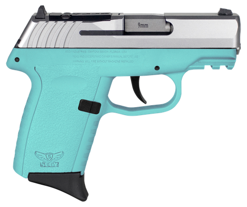 SCCY Industries CPX2TTSBRDRG3 CPX-2 Gen3 RD 9mm Luger 10+1 3.10" SCCY Blue Polymer w/Picatinny Rail Serrated Stainless Steel Slide SCCY Blue Polymer Grip