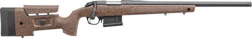 Bergara Rifles B14S356C B-14 HMR 450 Bushmaster 5+1 20" Graphite Black Cerakote Barrel, Black Speckled Brown Molded w/Mini-Chassis, Adjustable LOP & Cheek Piece Stock