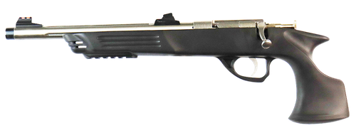 Crickett KSA696 Adult Pistol  22 LR 1rd 10.50" Stainless Steel Threaded Barrel w/Cap, Williams Fire Sights, Integrated Picatinny Accessory Rail, Synthetic Grip, Rebounding Firing Pin Safety