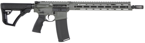 Daniel Defense 0212801219047 DDM4 V7 SLW 5.56x45mm NATO 14.50" 32+1 Deep Woods Green Cerakote 6 Position w/SoftTouch Overmolding Stock