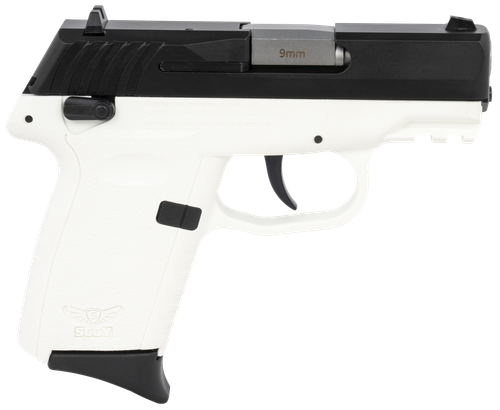 SCCY Industries CPX1CBWTG3 CPX-1 Gen3 9mm Luger 10+1 3.10" White Polymer w/Picatinny Rail Serrated SS Slide White Polymer Grip