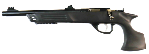 Crickett KSA693 Adult Pistol  22 LR 1rd 10.50" Blued Threaded Barrel w/Cap, Williams Fire Sights, Integrated Picatinny Accessory Rail, Synthetic Grip, Rebounding Firing Pin Safety