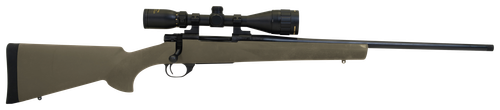Howa HGP265PRCG M1500 Gamepro Gen2 6.5 PRC 3+1 24" Threaded Barrel, Blued Metal Finish, Green Fixed Hogue Pillar-Bedded Overmolded Stock, Includes GamePro 4-12x40mm Scope