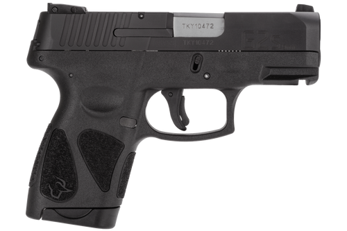 Taurus 1G2S931 G2S  Compact Frame 9mm Luger 7+1 3.26" Matte Stainless Steel Barrel, Matte Black Serrated Alloy Steel Slide, Black Polymer Frame w/Picatinny Rail & Polymer Grip, Right Hand