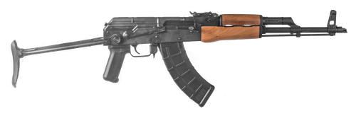 Century Arms RI3321N WASR  (Romanian Made) 7.62x39mm 30+1 16.25" Chrome-Lined Hammer Forged Barrel, A2 Front Sight, Under Folding Stock, Black Polymer Grip, Includes 1 30rd Magazine