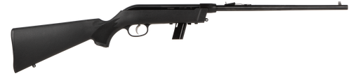 Savage Arms 40210 64 Takedown Full Size 22 LR 10+1 16.50" Black Satin Sporter Barrel, Satin Black Drilled & Tapped Carbon Steel Receiver, Matte Black Fixed Synthetic Stock, Left Hand