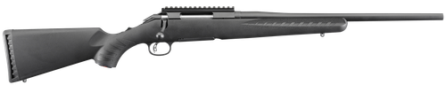 Ruger 6909 American Compact 7mm-08 Rem 4+1 18" Matte Black Alloy Steel Barrel, Matte Black Steel Receiver w/Picatinny Rail, Black Fixed Synthetic Stock, Right Hand