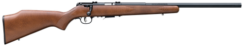 Savage Arms 96701 93R17 GV 17 HMR Caliber with 5+1 Capacity, 21" Heavy Barrel, Matte Blued Metal Finish, Satin Hardwood Stock & AccuTrigger Right Hand (Full Size)
