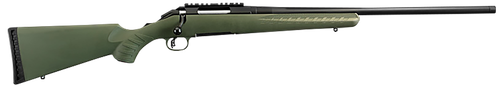 Ruger 6973 American Predator  Full Size 6.5 Creedmoor 4+1 22" Matte Black Threaded Barrel, Matte Black Steel Receiver w/Picatinny Rail, Moss Green Fixed Synthetic Stock