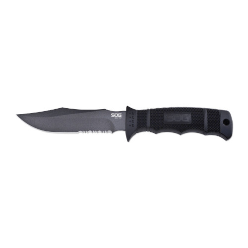SOG SEAL PUP BLCK 4.75" NYLON W/STH