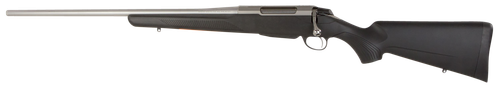 Tikka JRTXB416 T3x Lite 308 Win 3+1 22.40" Stainless Steel Barrel, Stainless Drilled & Tapped Stainless Steel Receiver, Black Fixed Synthetic Stock Left Hand