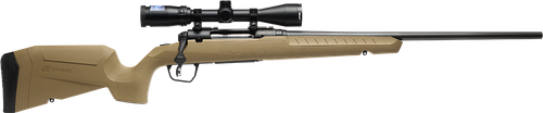 Savage Arms 32162 Axis 2 XP Combo Full Size 243 Win 4+1 22" Black Sporter Barrel, Black Carbon Steel Receiver Drilled & Tapped, Flat Dark Earth Fixed Synthetic Stock, Weaver 3-9x40mm Scope, Right Hand