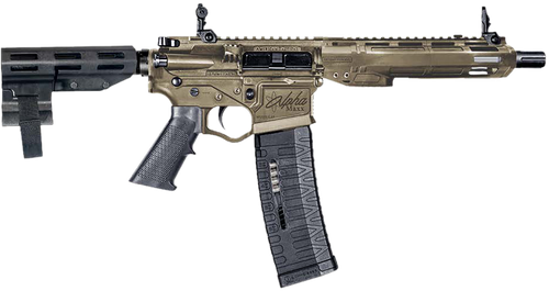 ATI ATIGAX3007MLCFDE Alpha Maxx  300 Blackout 60+1 7.50" Black Threaded Barrel, Polymer M-LOK Handguard, Flat Dark Earth Picatinny Rail Receiver