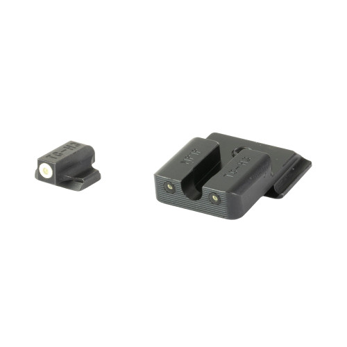 TRUGLO TRIT PRO FOR S&W M&P SET WHT