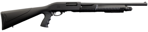 Chiappa Firearms 930.294 301  Full Size Frame 12 Gauge Pump 3" 4+1 18.50" Black Steel Barrel, Black Aluminum Receiver, Black Fixed Synthetic Stock, Black Polymer Grip