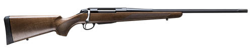 Tikka JRTXA31520MT T3x Hunter Full Size 243 Win 3+1 20" Matte Blued Fluted Threaded Barrel, Blued Drilled & Tapped Steel Receiver, Fixed Oiled Walnut Stock, Right Hand