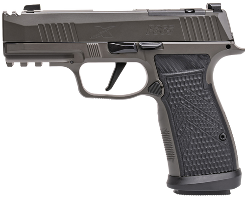 Sig Sauer 365AXGCA9LEGION10 P365 AXG Legion 9mm 10+1 3.10" Compact Frame Legion Gray Cerakote Stainless Steel Slide G-10 Grip