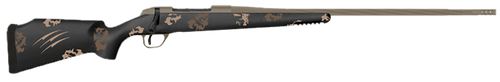Fierce Firearms TWTROG7PRC22BS Twisted TI Rogue 7mm PRC 22" Black Cerakote Steel Threaded Barrel, Drilled & Tapped Titanium Receiver, LR Negative Comb Sonora Ambush Camo Carbon Fiber Stock