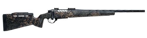 Seekins Precision 0011710231-F Havak PH3 6.5 PRC 20" Black Fluted Threaded Barrel, Black Picatinny Rail Steel Receiver, Adj Cheek Riser Woodland Shadow Synthetic Stock