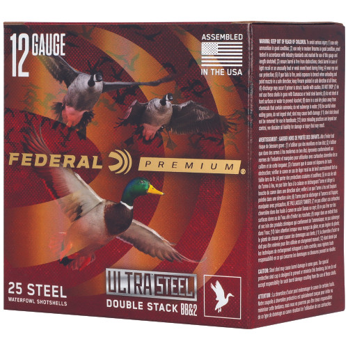 FED ULT STL 12GA 3" BB/#2 25/250