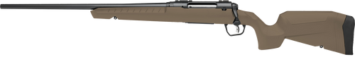 Savage Arms 32135 Axis 2 Compact 243 Win  4+1 20" Matte Black Heavy Sporter Barrel, Matte Black Drilled & Tapped Carbon Steel Receiver, Fixed Flat Dark Earth Synthetic Stock Left Hand